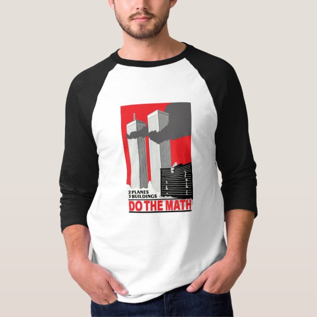 Camiseta Recuerde que 9-11 "hace la matemáticas " (Anverso)