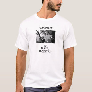 Camiseta Recuerde R Es Para Recuperación (Rótulo Wall Stree