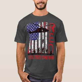 Camiseta Recuerde Todos los Veteranos Desplegados RED Viern