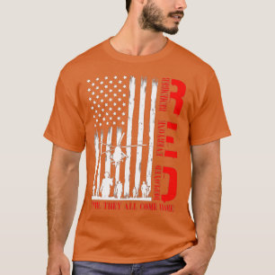 Camiseta Recuerde Todos los Veteranos Desplegados Viernes R