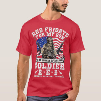 Camiseta Recuerde Todos los Veteranos Desplegados Viernes R