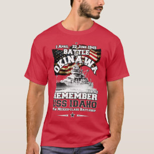 Camiseta Recuerde USS Idaho BB42