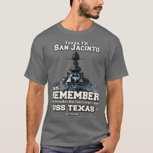 Camiseta Recuerde USS Texas BB35 Battleship