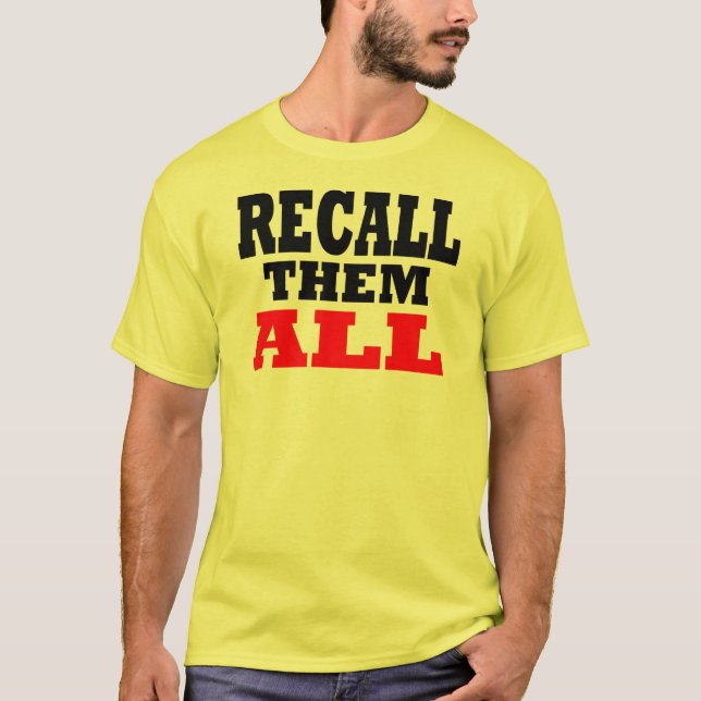 Camiseta Recuérdelos todos (Anverso)