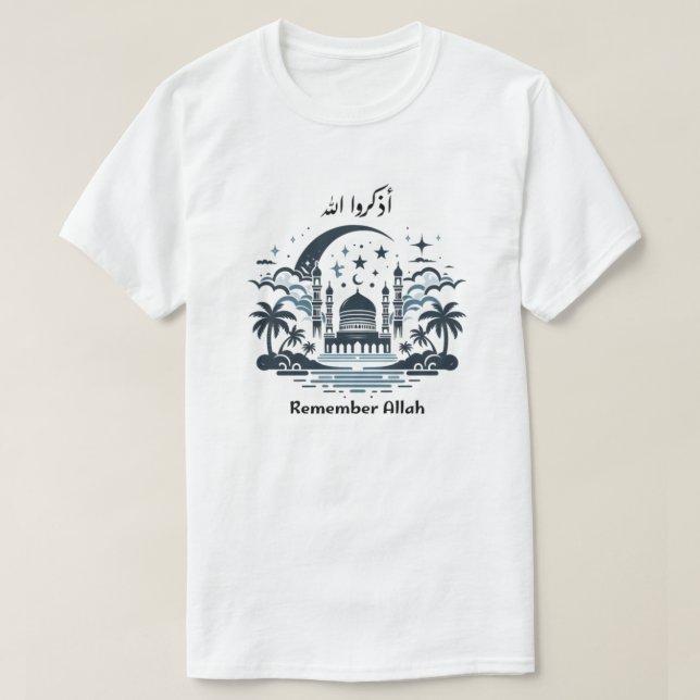 Camiseta Recuerden a Alá (Diseño del anverso)
