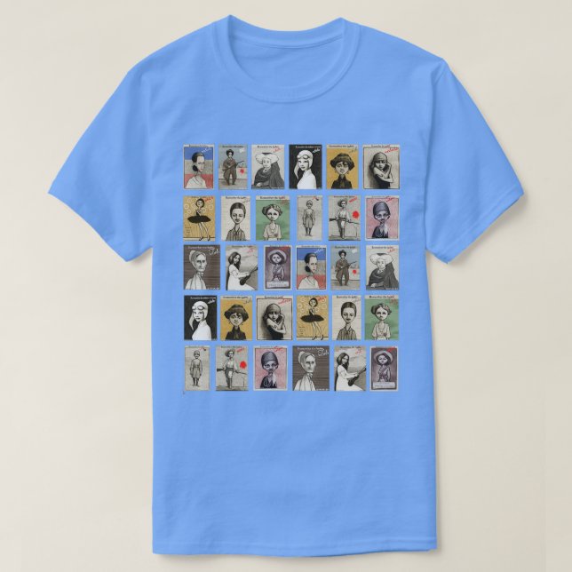 Camiseta Recuerden a las damas (Diseño del anverso)