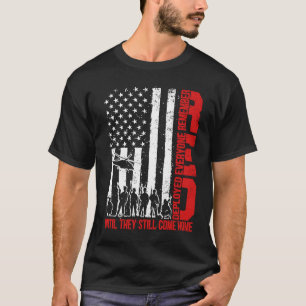 Camiseta Recuerden a Todos los Desplegados RED Viernes Mili