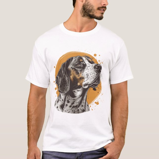 Camiseta Recuerden al perro cazador de cáncer (Anverso)