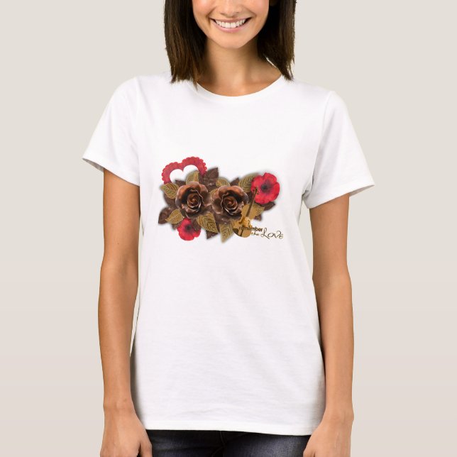 Camiseta Recuerden el amor (Anverso)