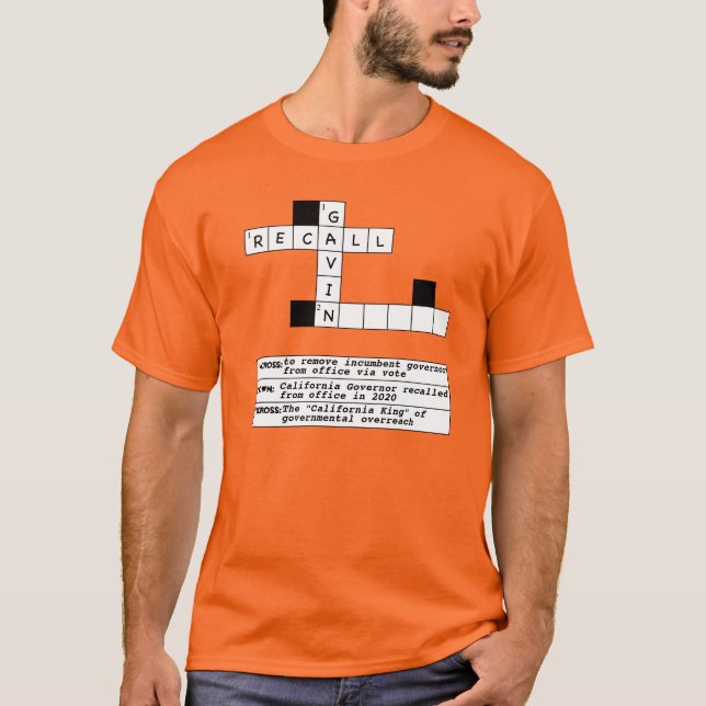 Camiseta Recuerden la cruz de la palabra masculina de Gavin (Anverso)
