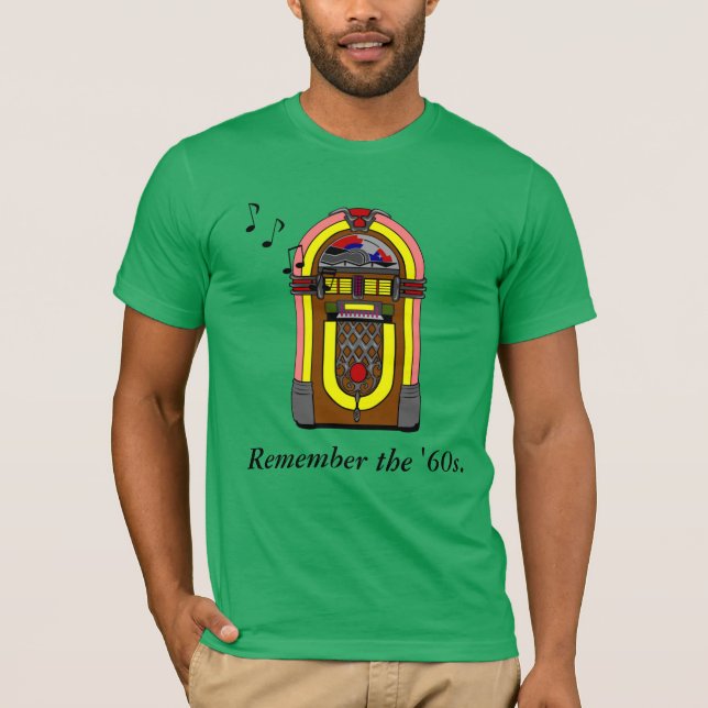 Camiseta Recuerden los años 60 (Anverso)