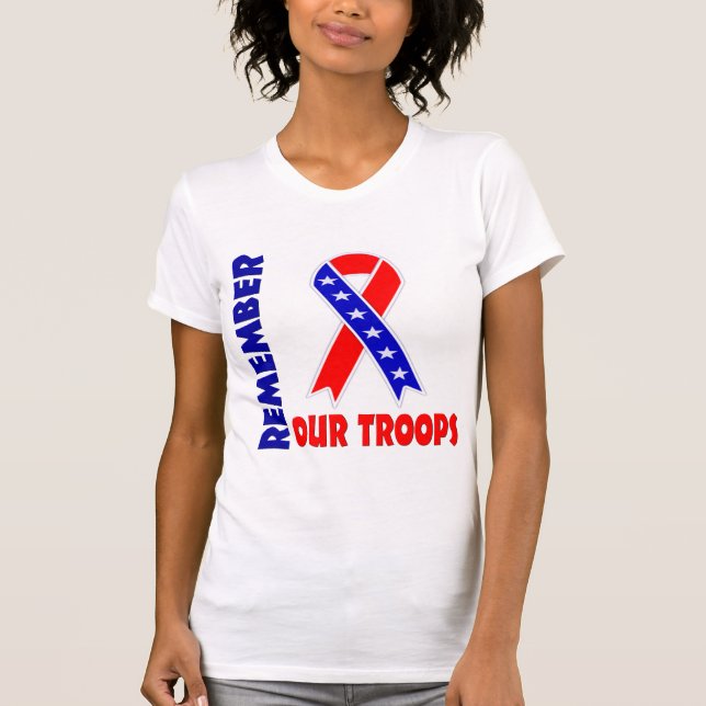 Camiseta Recuerden nuestras tropas (Anverso)