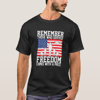 Camiseta Recuerden Que Los Que Sirvieron A La Libertad Vien