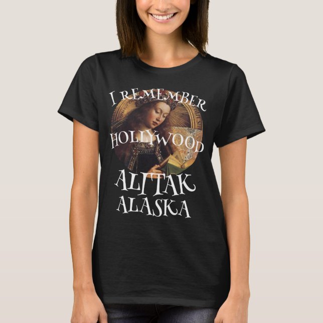 CAMISETA RECUERDO A HOLLYWOOD EN ALITAK ALASKA WARDS COVE (Anverso)