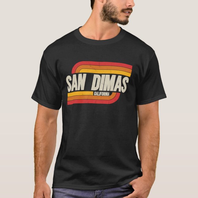 Camiseta Recuerdo Antiguo de San Dimas CA (Anverso)