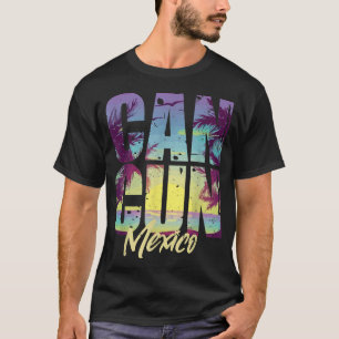 Camiseta Recuerdo Arte Cancun Hombres Mujeres Meico Recuerd
