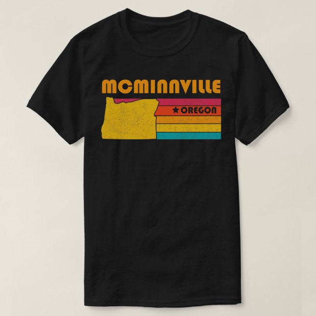 Camiseta Recuerdo con problemas de McMinnville Oregon (Diseño del anverso)
