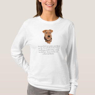 Camiseta Recuerdo de Airedale, galés, Lakeland Terrier