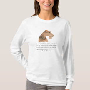 Camiseta Recuerdo de Airedale, galés, Lakeland Terrier