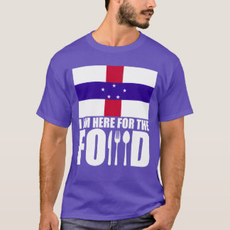 Camiseta recuerdo de Antillas Neerlandesas comida regalo de