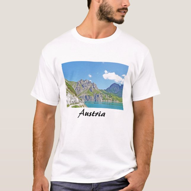 Camiseta Recuerdo de Austria Vorarlberg (Anverso)