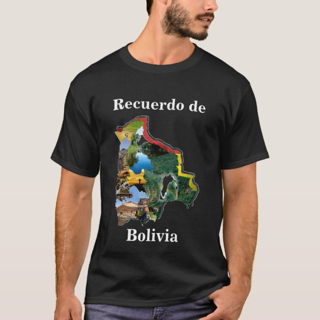 Camiseta recuerdo de Bolivia (Anverso)