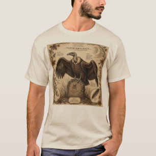 Camiseta Recuerdo de Buitre Vintage Memento Mori