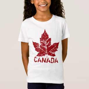 Camiseta Recuerdo de Canadá de Canadá del niño del chica