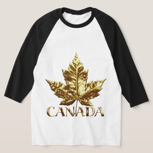 Camiseta Recuerdo de Canadá Medalla de Oro Jersey  (Distribución)
