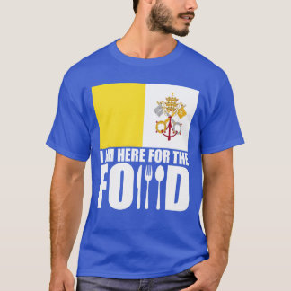 Camiseta Recuerdo de Ciudad del Vaticano comida viaje amigo