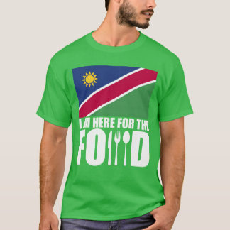 Camiseta Recuerdo de comida de viaje de Namibia amigo