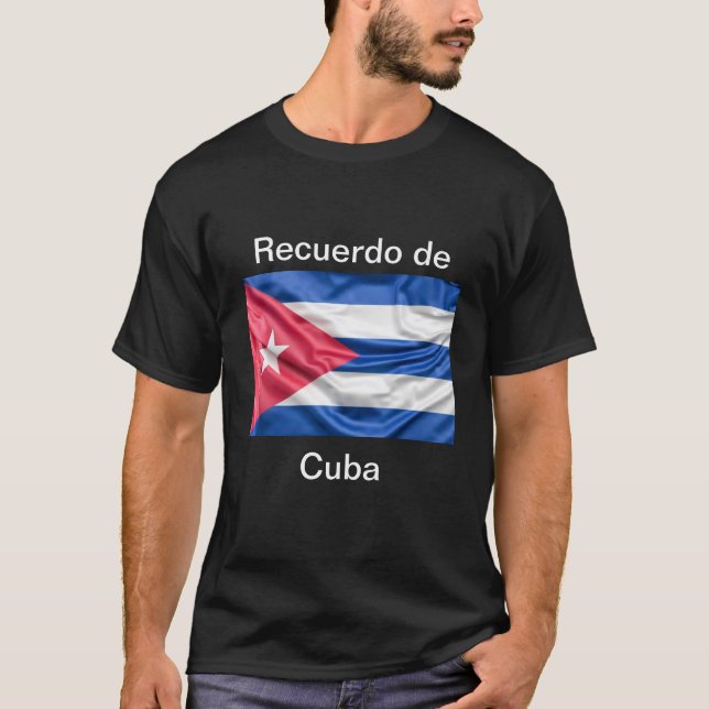 Camiseta Recuerdo de Cuba (Anverso)