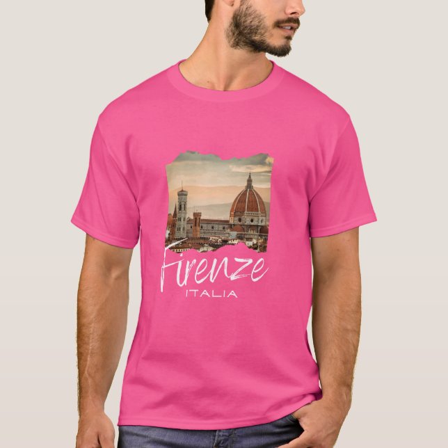 Camiseta Recuerdo de Florencia Italia  Florencia  1 (Anverso)