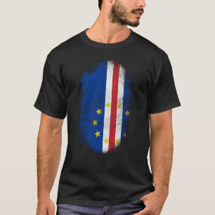 Camiseta Recuerdo de la bandera de Cabo Verde - Cabo