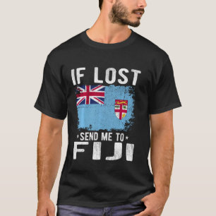 Camiseta Recuerdo de la bandera de Fiyi - Si se pierde, env