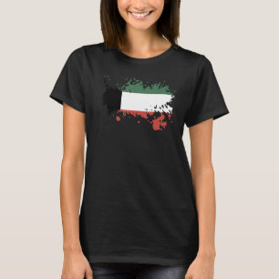 Camiseta Recuerdo de la bandera nacional de Kuwait para hom