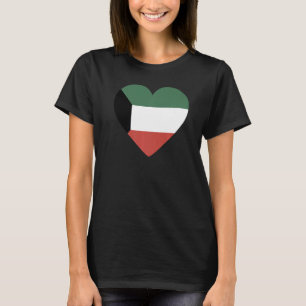 Camiseta Recuerdo de la Bandera Nacional de Kuwait para hom