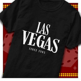 Camiseta Recuerdo de Las Vegas Las Vegas Desde 1905 Las Veg