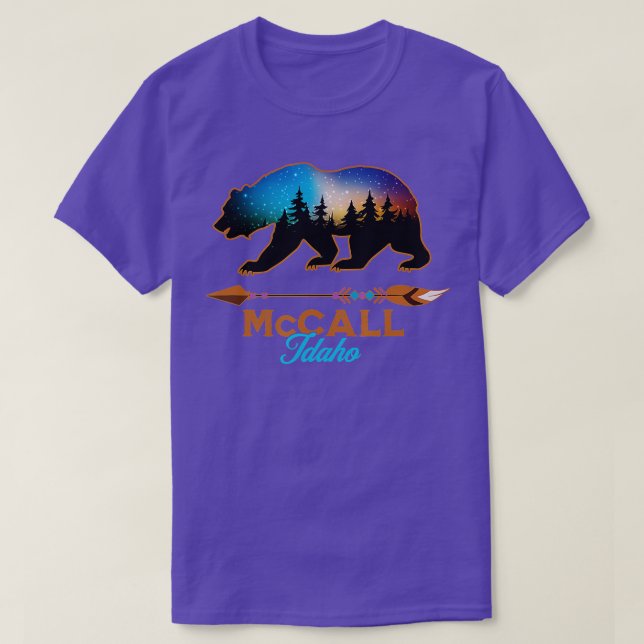 Camiseta Recuerdo de McCall Idaho (Diseño del anverso)
