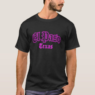 Camiseta Recuerdo de mujeres de El Paso Texas