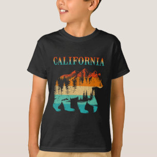 Camiseta Recuerdo de oso de California vintage retro natura