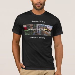 Camiseta Recuerdo de Pando Bolivia