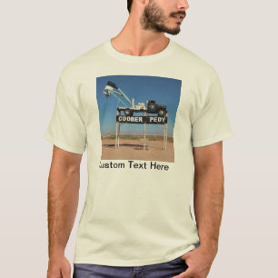 Camiseta Recuerdo de Personalizable Coober Pedy interior