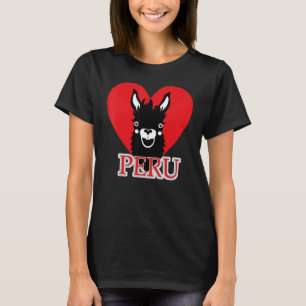 Camiseta Recuerdo de Perú para hombres mujeres 1