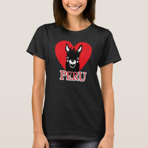 Camiseta Recuerdo de Perú para hombres mujeres 1
