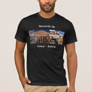 Camiseta Recuerdo de Potosí Bolivia