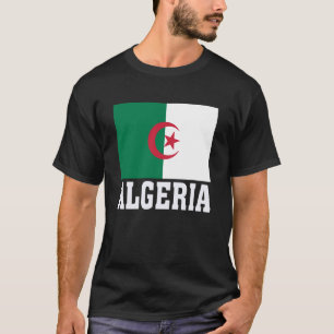 Camiseta Recuerdo de raíces nacionales patrióticas de Argel