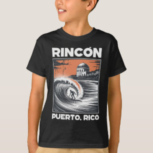 Camiseta Recuerdo de Surf de Rincon Puerto Rico