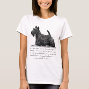 Camiseta Recuerdo de Terrier Escocés - Perro MACHO