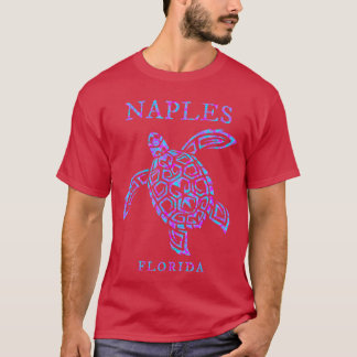 Camiseta Recuerdo de vacaciones de tortuga marina de Nápole